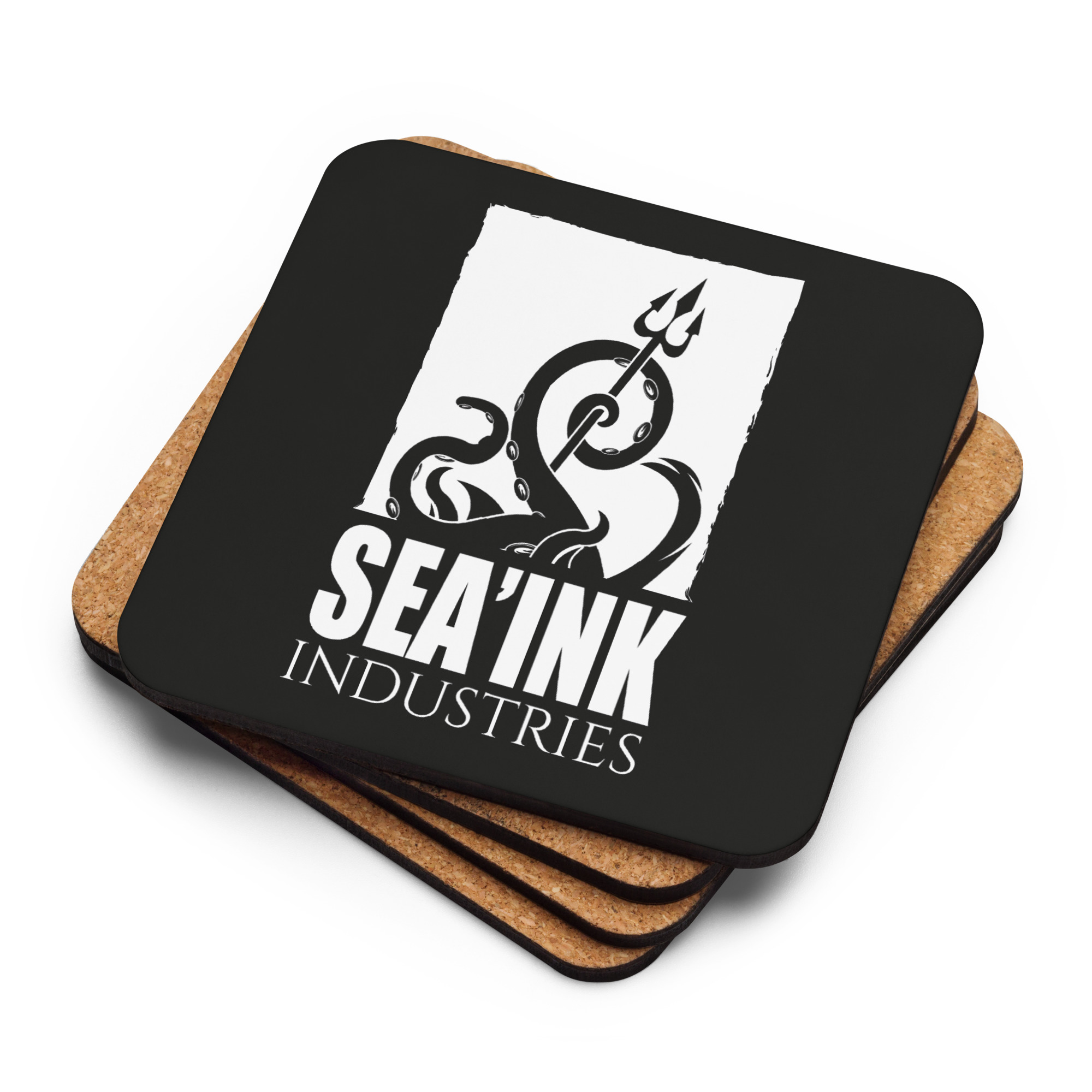 Sous-Verre en liège Sea Ink Industries