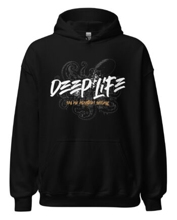 Deep Life Hoodie Noir