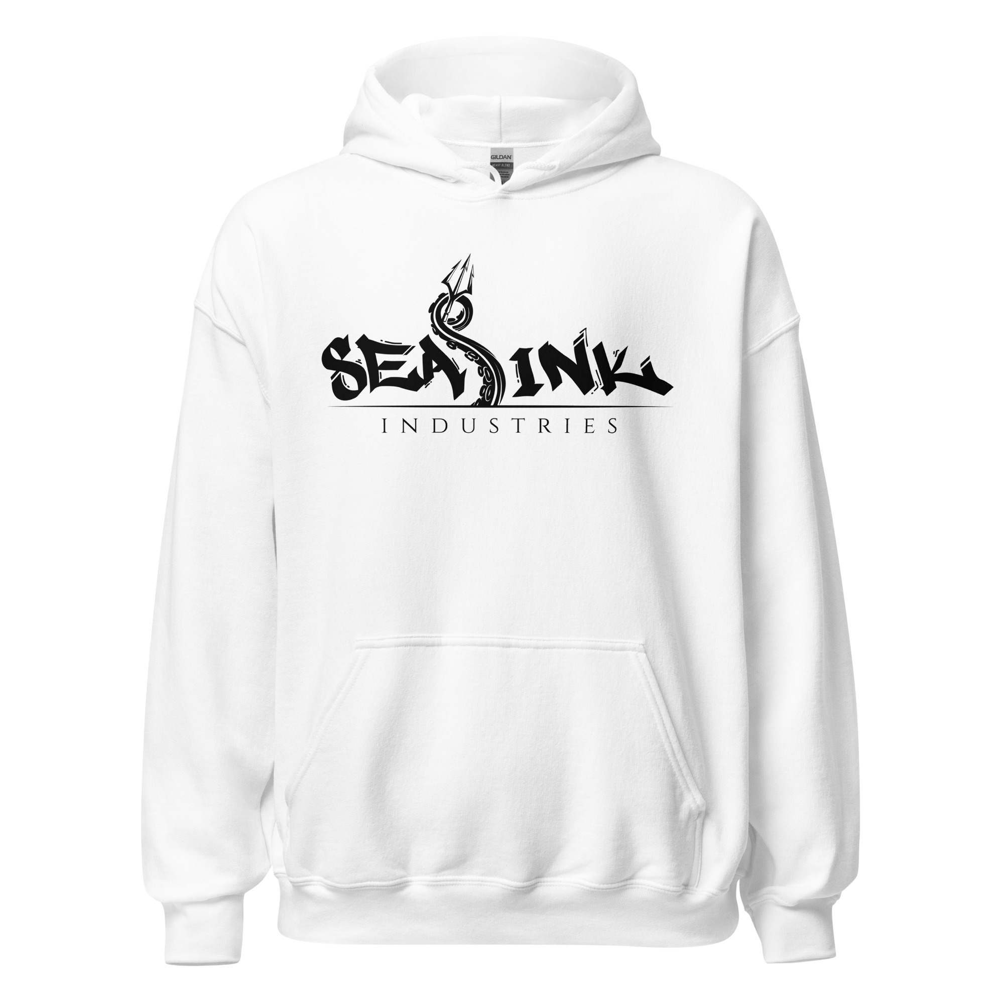 SeaInk White Tag Hoodie