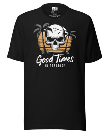 Good Times in Paradise T-Shirt Noir