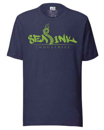 SeaInk Electric Green Tag T-Shirt