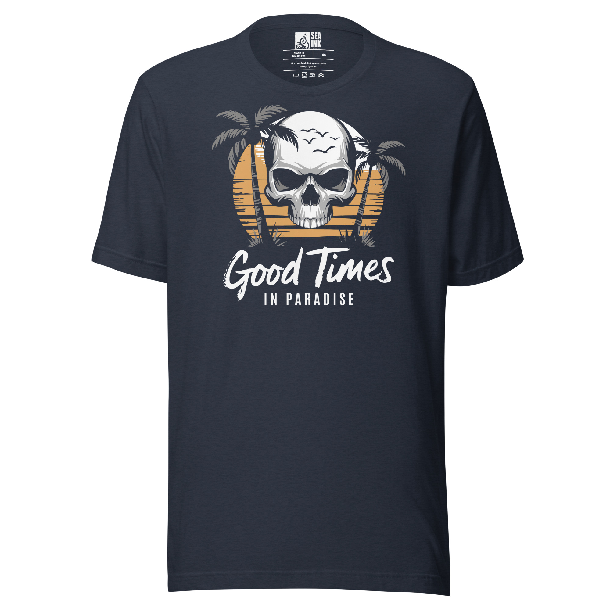 Good Times in Paradise T-Shirt Noir