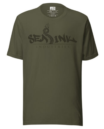 SeaInk Tag T-Shirt Green Army