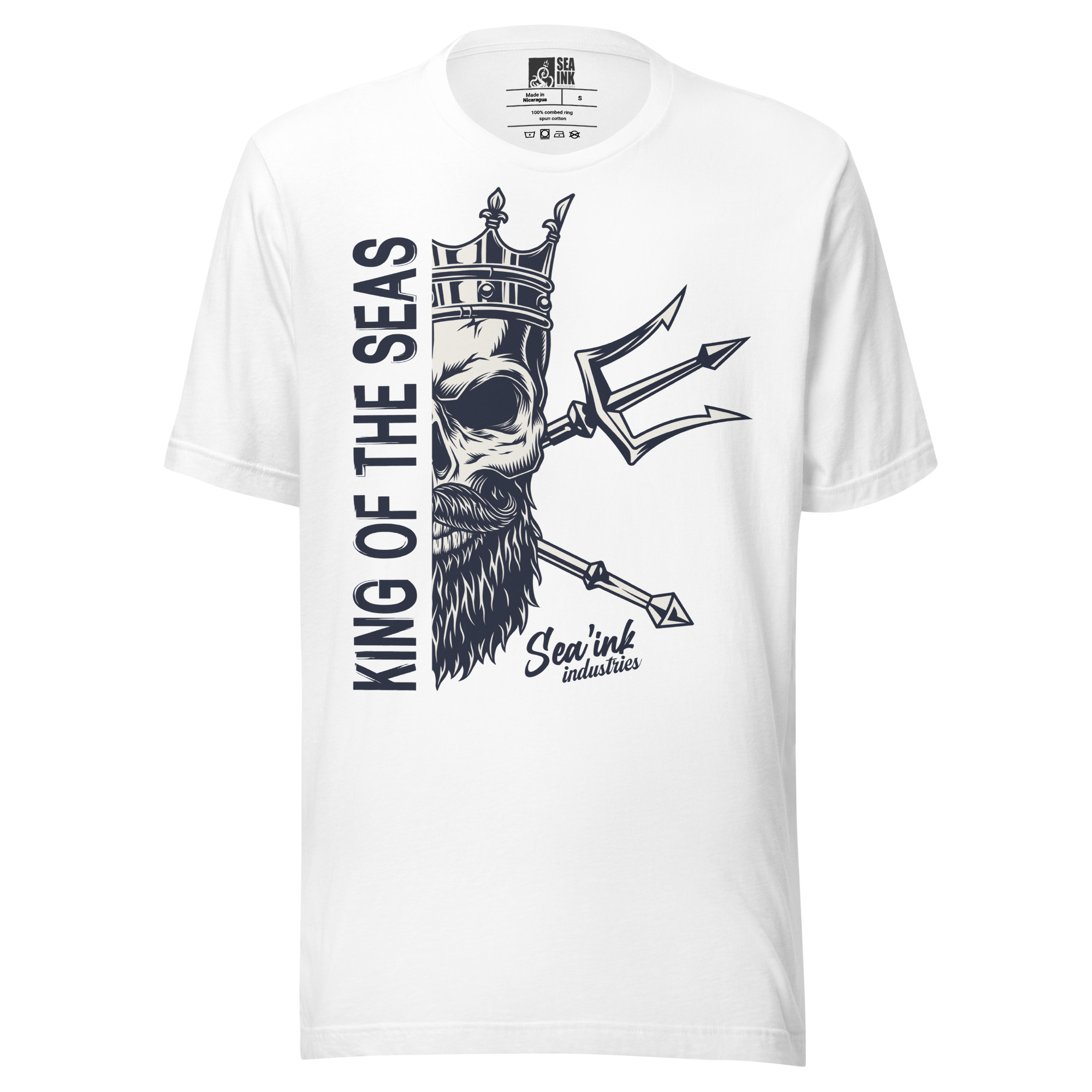 King of the Seas T-Shirt Blanc