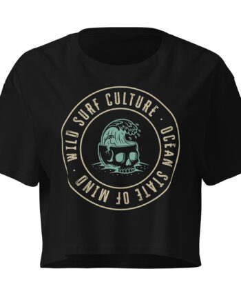 Wild Surf Culture Crop Top